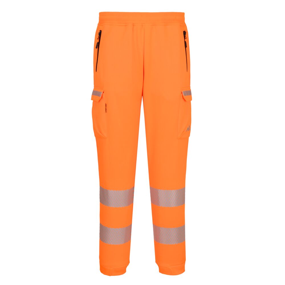 KX348 - Hi-Vis Sports Combat Joggers Orange, Yellow