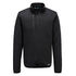 KX376 - KX3 Textured 1/4 Zip Sweatshirt Black, Quartz Blue