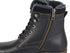 L 032 Woodland Leather Lace/Zip High Ankle Country Boots Faux Fur Warm Lining