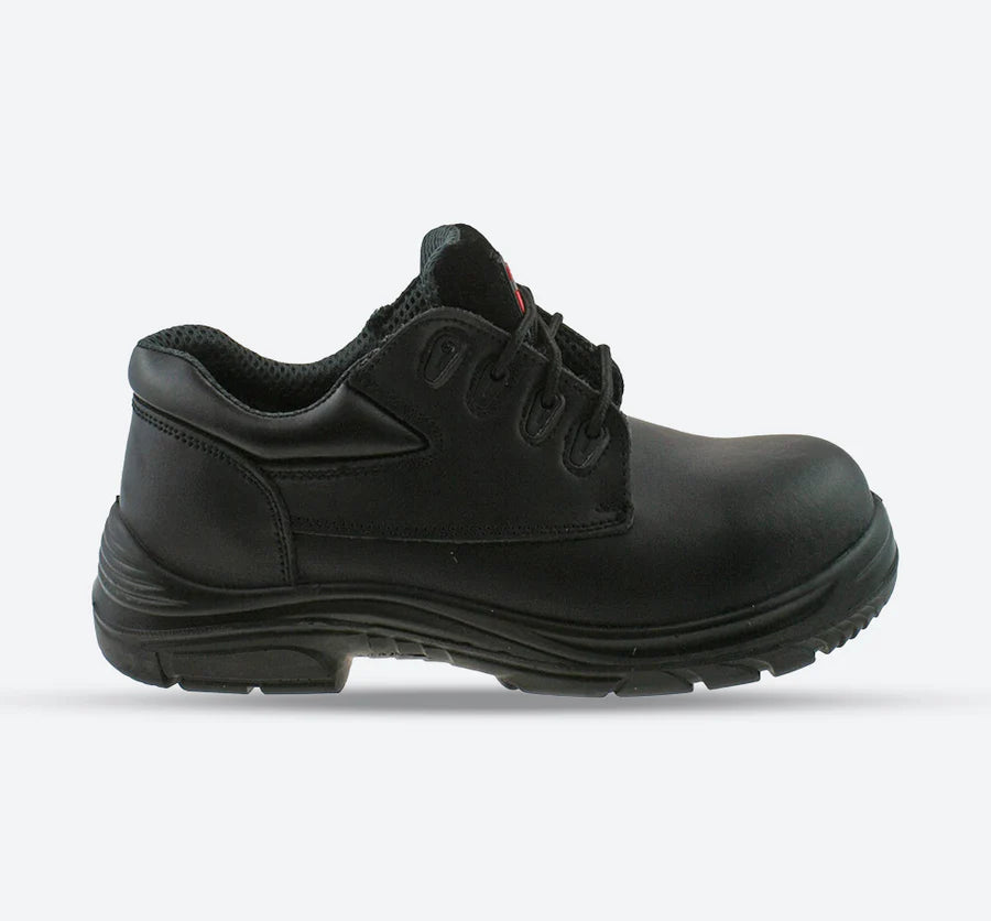 GRAFTERS Super Wide EEEE Fitting 4 Eyelet Safety Shoe  (M 9504A) Wide Fit Safety Shoes