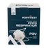 Moulded FFP3 Valved Respirator (Pk10) White P311
