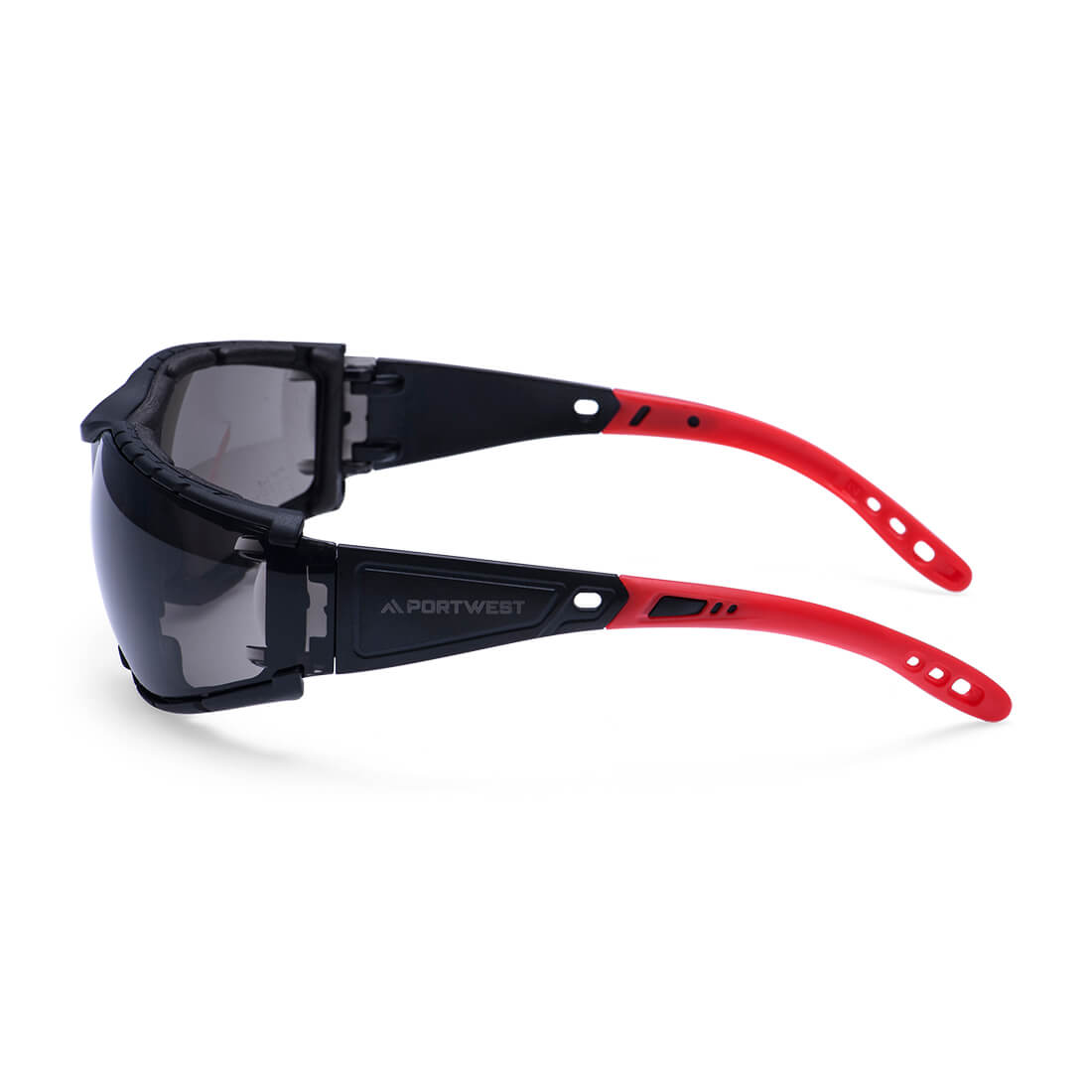 Portwest PB32 - Wrap Around Pro Safety Glasses Clear, Smoke