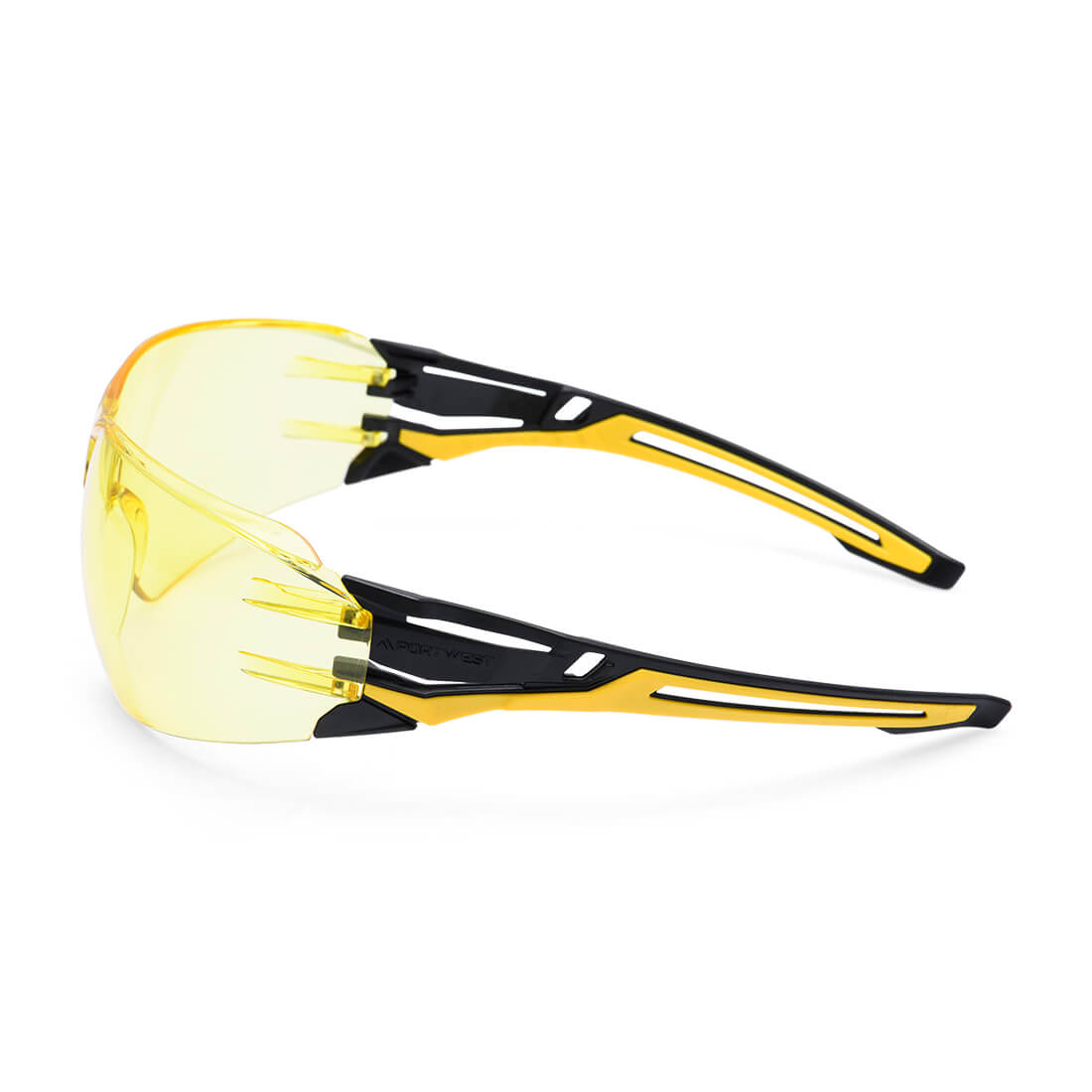 Portwest PR01 - Anthracite Wraparound Safety Glasses