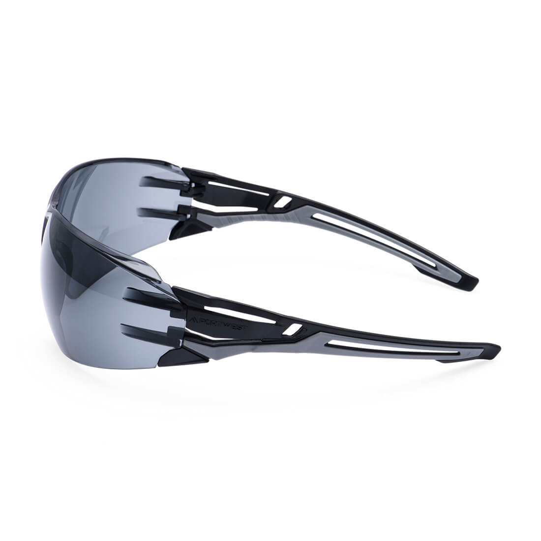 Portwest PR01 - Anthracite Wraparound Safety Glasses