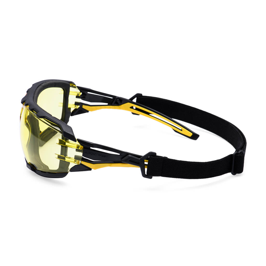 Portwest PR02 - Anthracite Wraparound Plus Safety Glasses