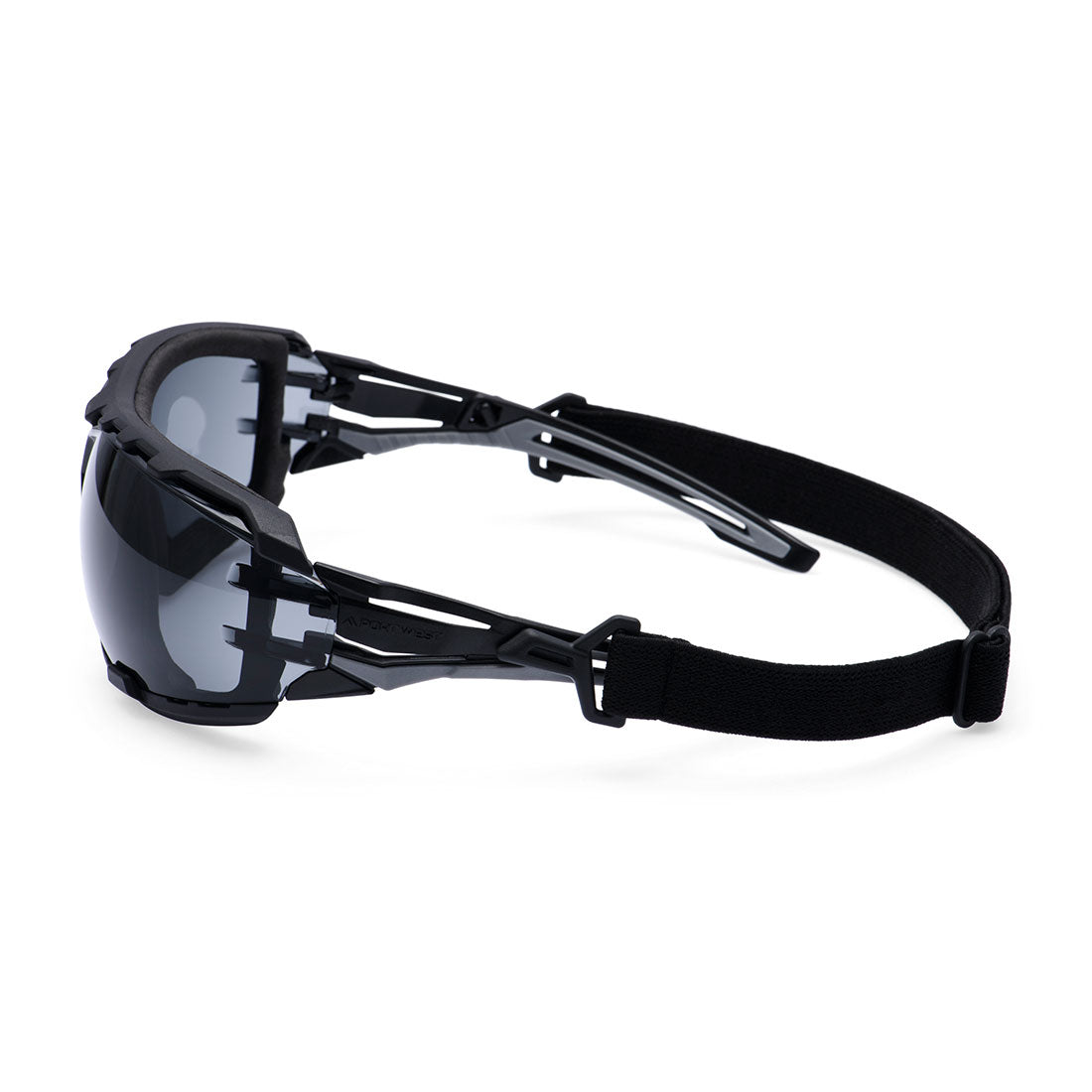 Portwest PR02 - Anthracite Wraparound Plus Safety Glasses