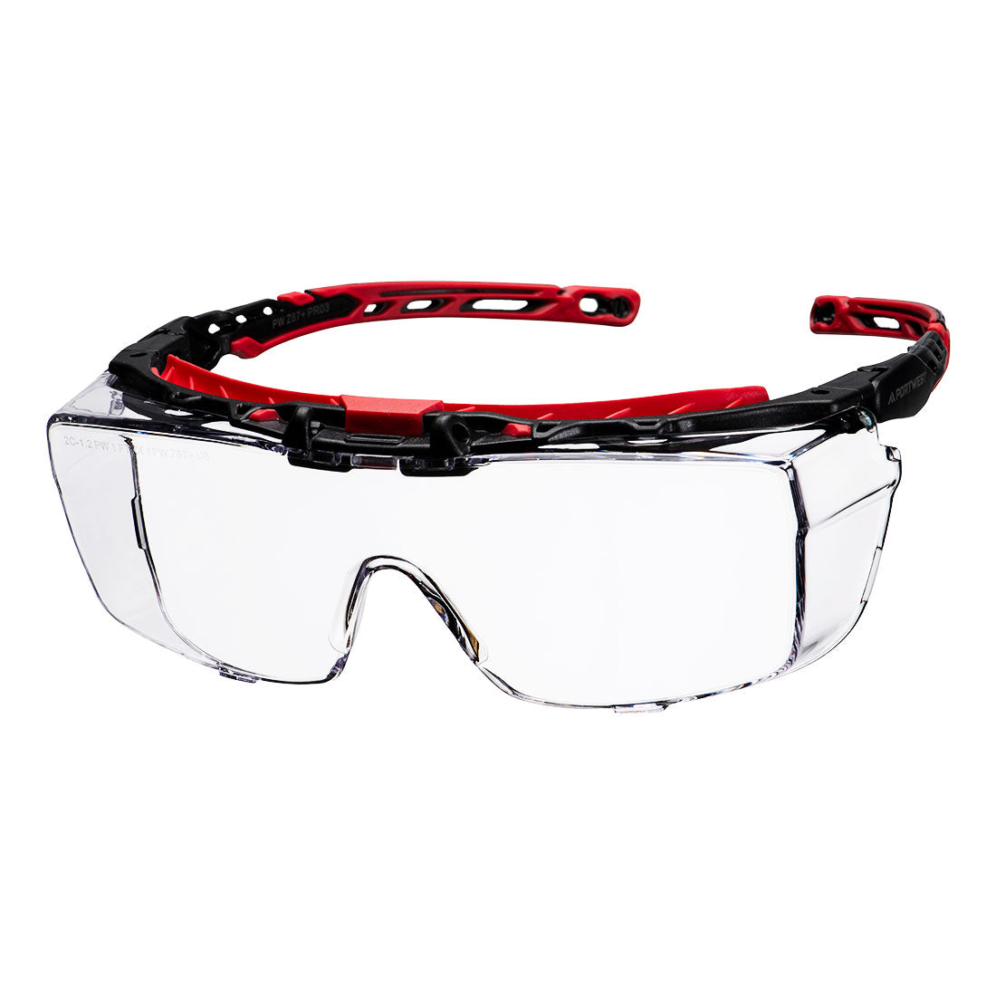 Extra OTG Safety Glasses - PR03  Clear, Smoke