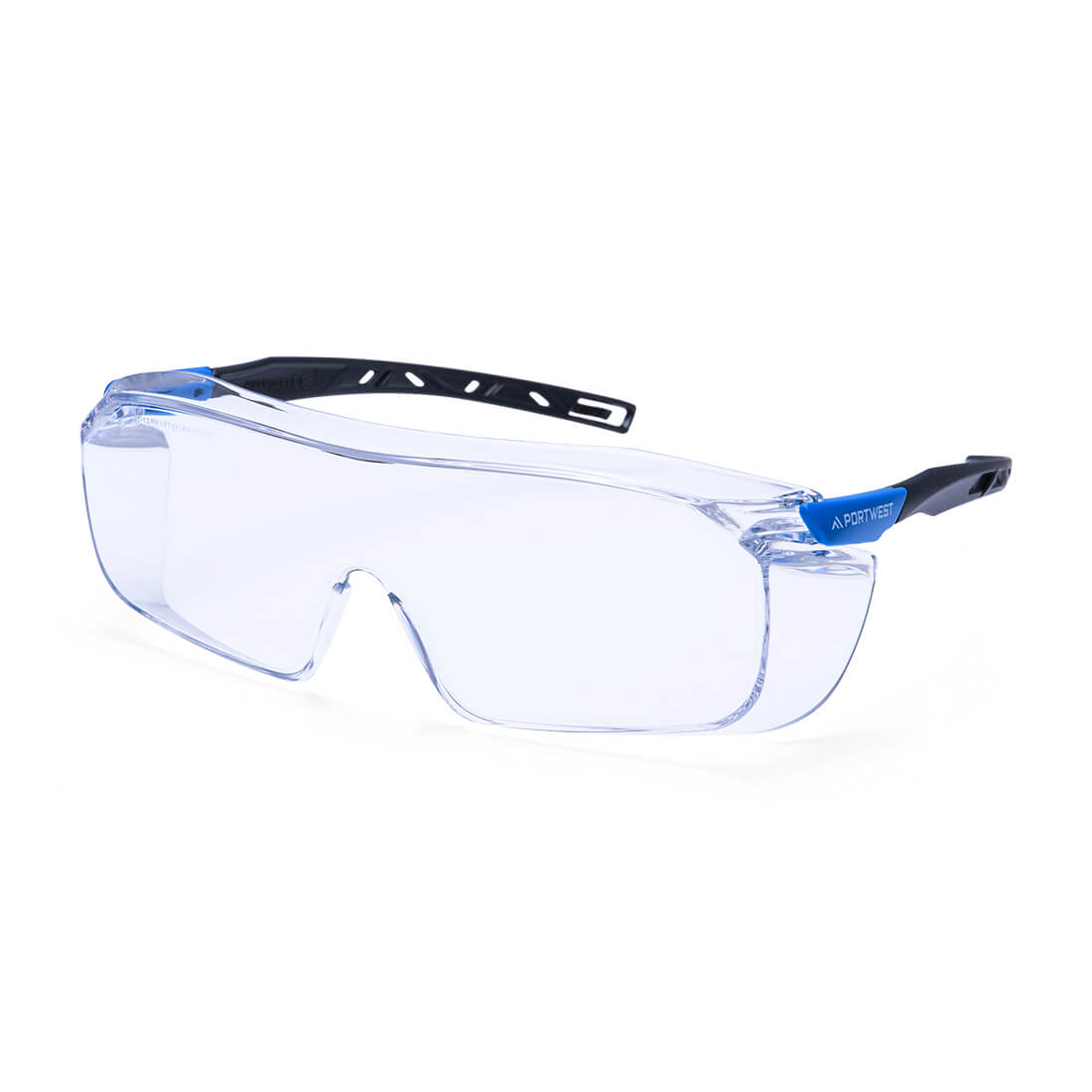 PS31 - Top OTG Safety Glasses Clear/Black