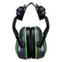 PW03 - HV Extreme Ear Defenders Low Clip-On Metal Free Grey/Green