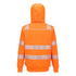 PW321 - PW321 Hi-Vis Zipped Winter Hoodie Orange - Yellow