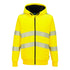 PW321 - PW321 Hi-Vis Zipped Winter Hoodie Orange - Yellow
