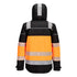 PW3 Hi-Vis Class 1 Extreme Rain Jacket - PW368,  Orange/Black - Yellow/Black