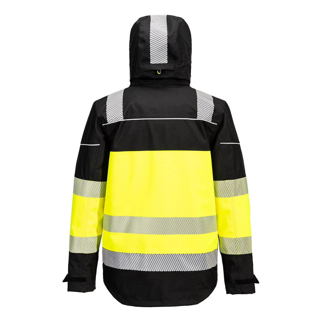 PW3 Hi-Vis Class 1 Extreme Rain Jacket - PW368,  Orange/Black - Yellow/Black