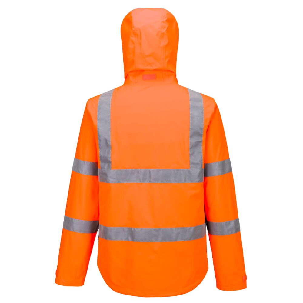 S164 - Hi-Vis Lightweight Packable Jacket Orange, Yellow