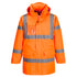 S599 - Hi-Vis Extreme Rain Jacket (3L) Orange, Black