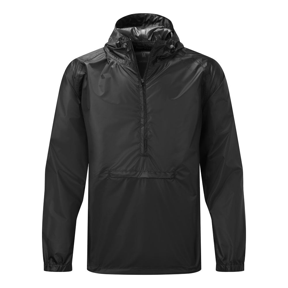 Packable Overhead Jacket Black - Yellow S603