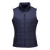 S607 - Professional Women's Insulated Baffle Gilet Black, Metal Grey, Navy