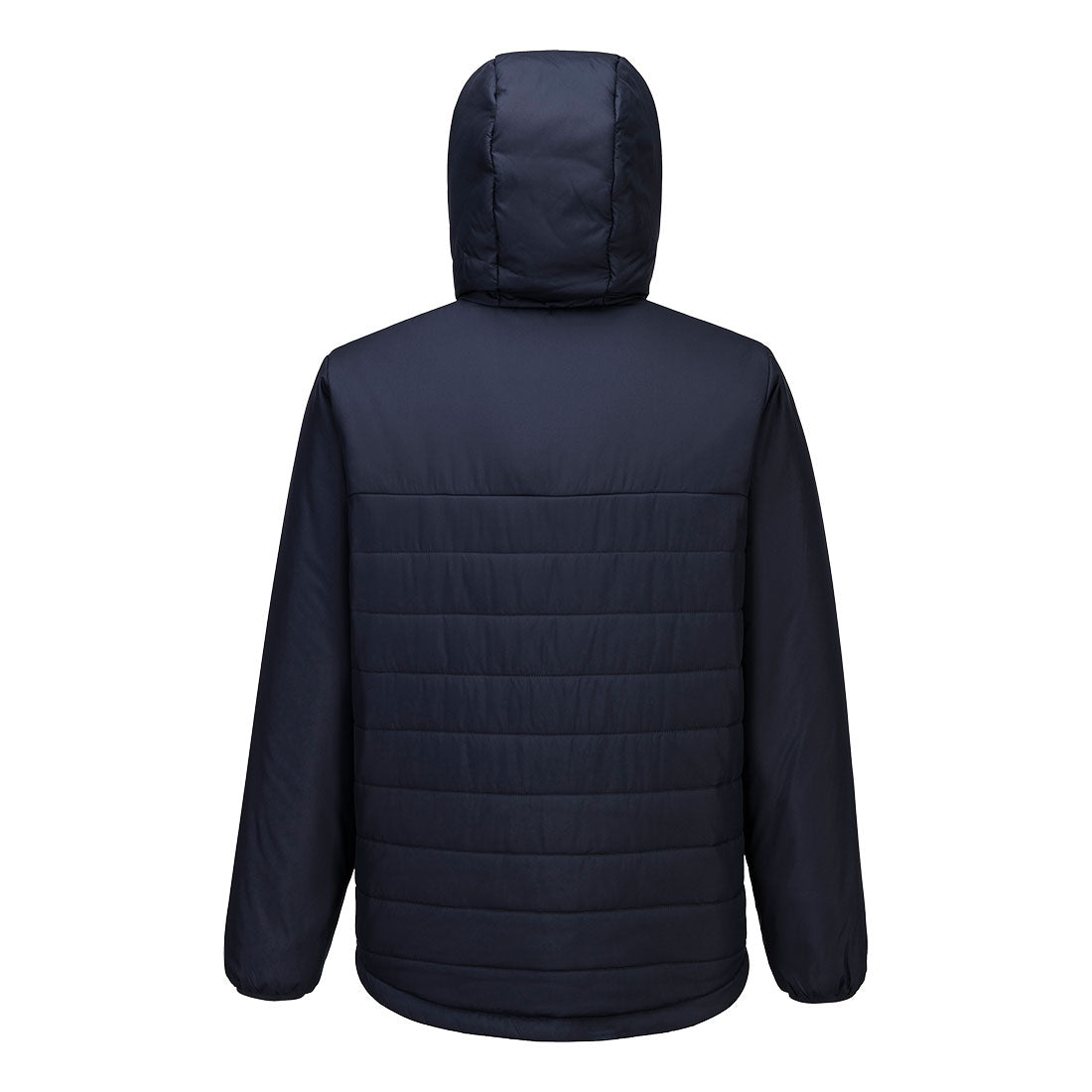 Professional Hooded Insulated Baffle Jacket - S608, Black, Metal Grey, Navy