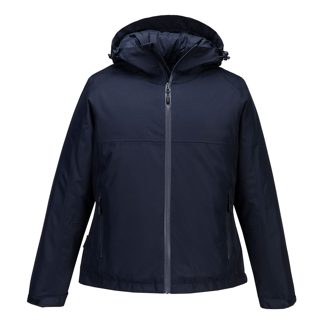 S612 - Professional Women's Winter Jacket Black, Metal Grey, Navy