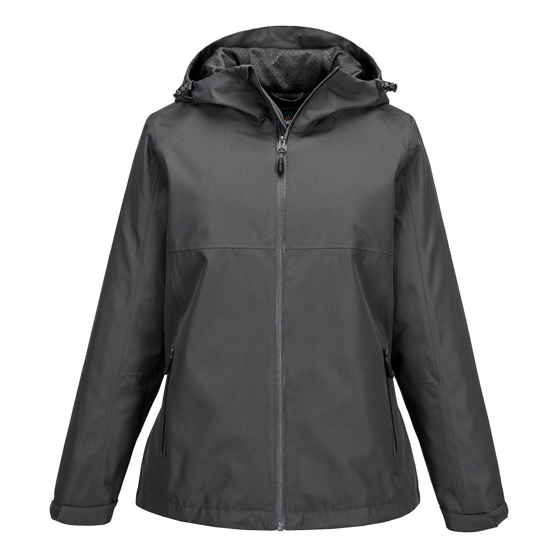 Women's Professional Rain Jacket - S614, Black, Metal Grey, Navy