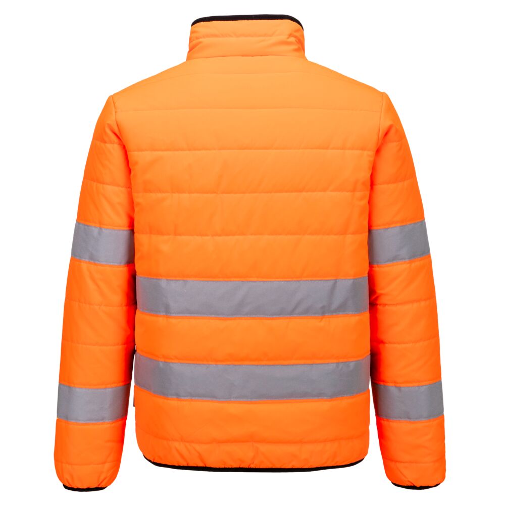 S617 - Hi-Vis Baffle Jacket Orange/Black, Yellow/Black