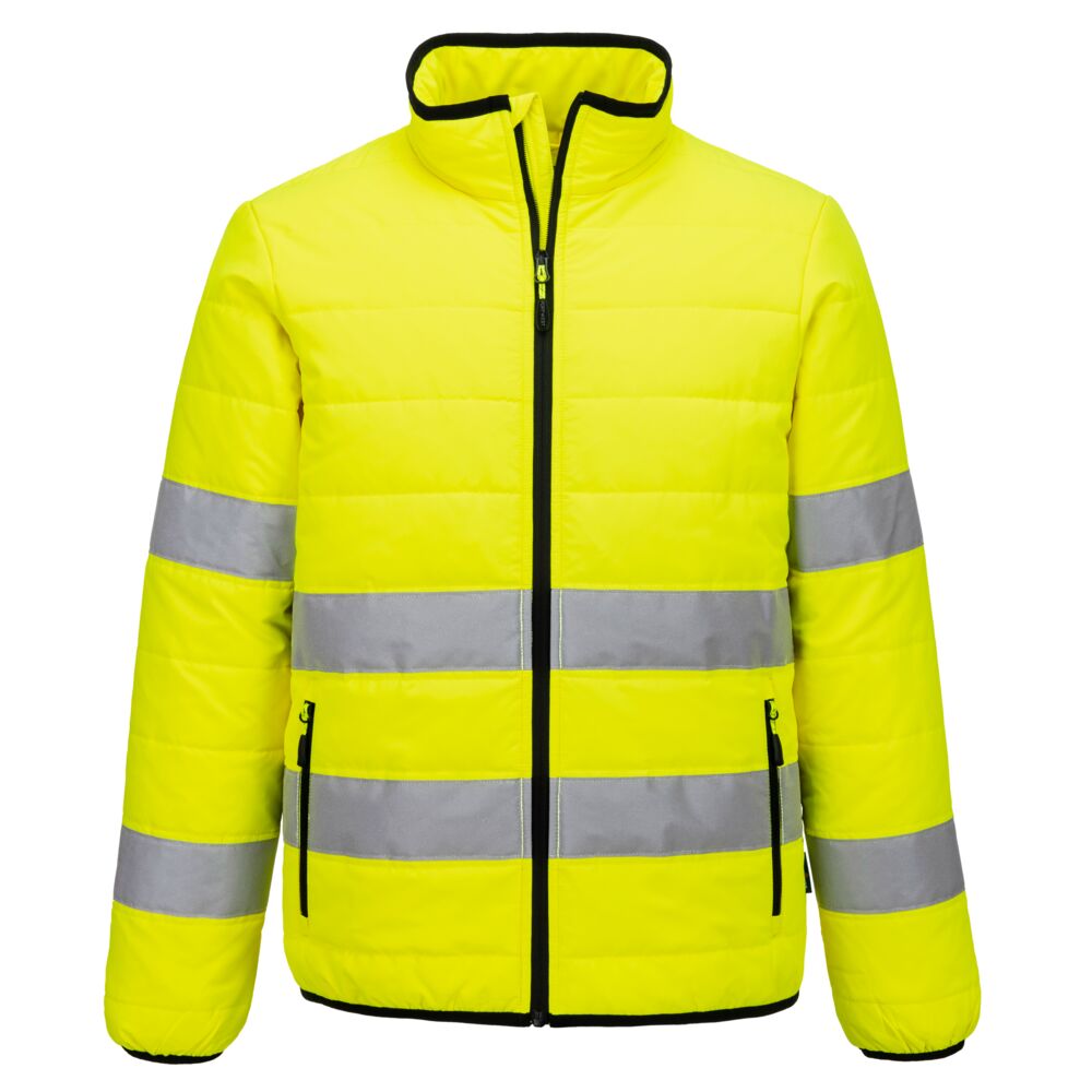 S617 - Hi-Vis Baffle Jacket Orange/Black, Yellow/Black
