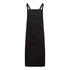S867 - Cross back Apron - S867, Black
