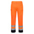 T143 - Hi-Vis Mesh Panel Trousers Orange/Navy, Yellow/Navy