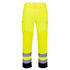T143 - Hi-Vis Mesh Panel Trousers Orange/Navy, Yellow/Navy