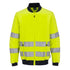 T164 - Hi-Vis Mesh Panel Work Jacket Orange/Navy, Yellow/Navy