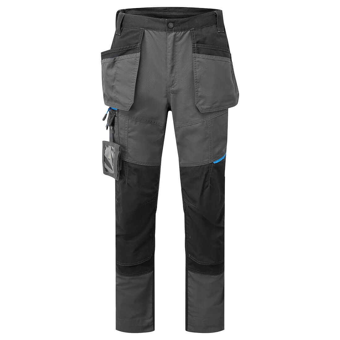 T719 - WX3 Slim Fit Holster Trousers Metal Grey