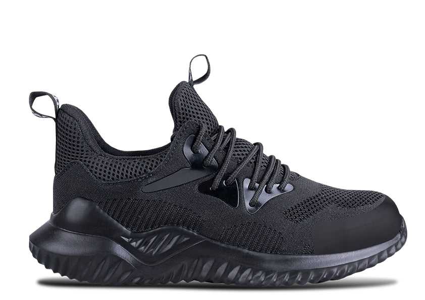 Thunder SBP Safety Trainers – Steel Toe Cap, Metal-Free Midsole, Lightweight Work Shoes – Black