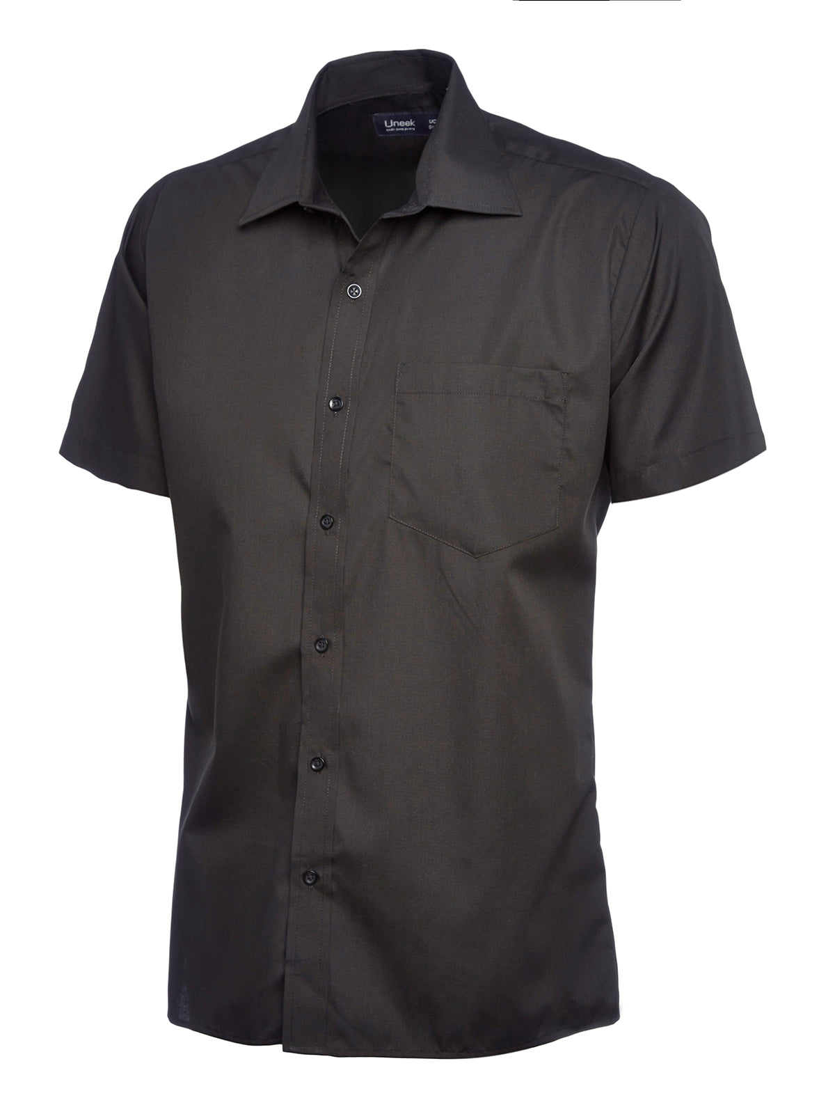MENS POPLIN HALF SLEEVE SHIRT (UC710)