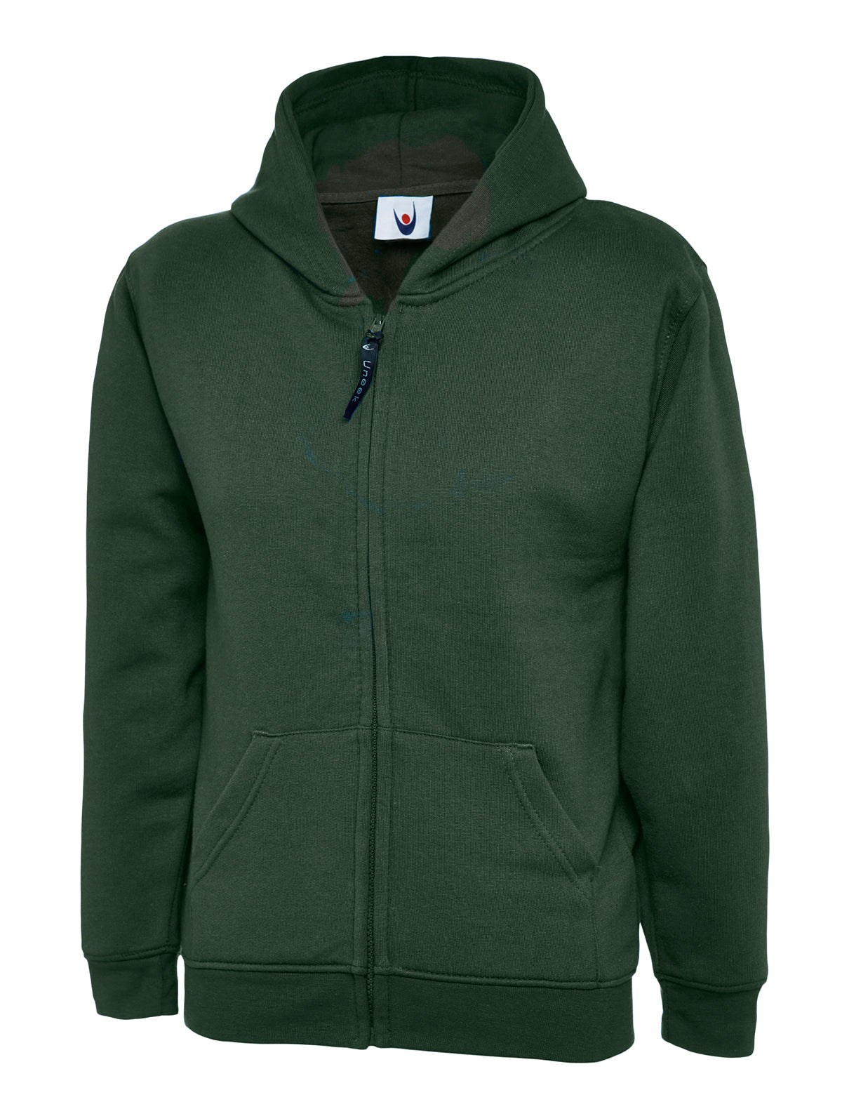 CHILDRENS CLASSIC FULL ZIP HOODED SWEATSHIRT (UC506)