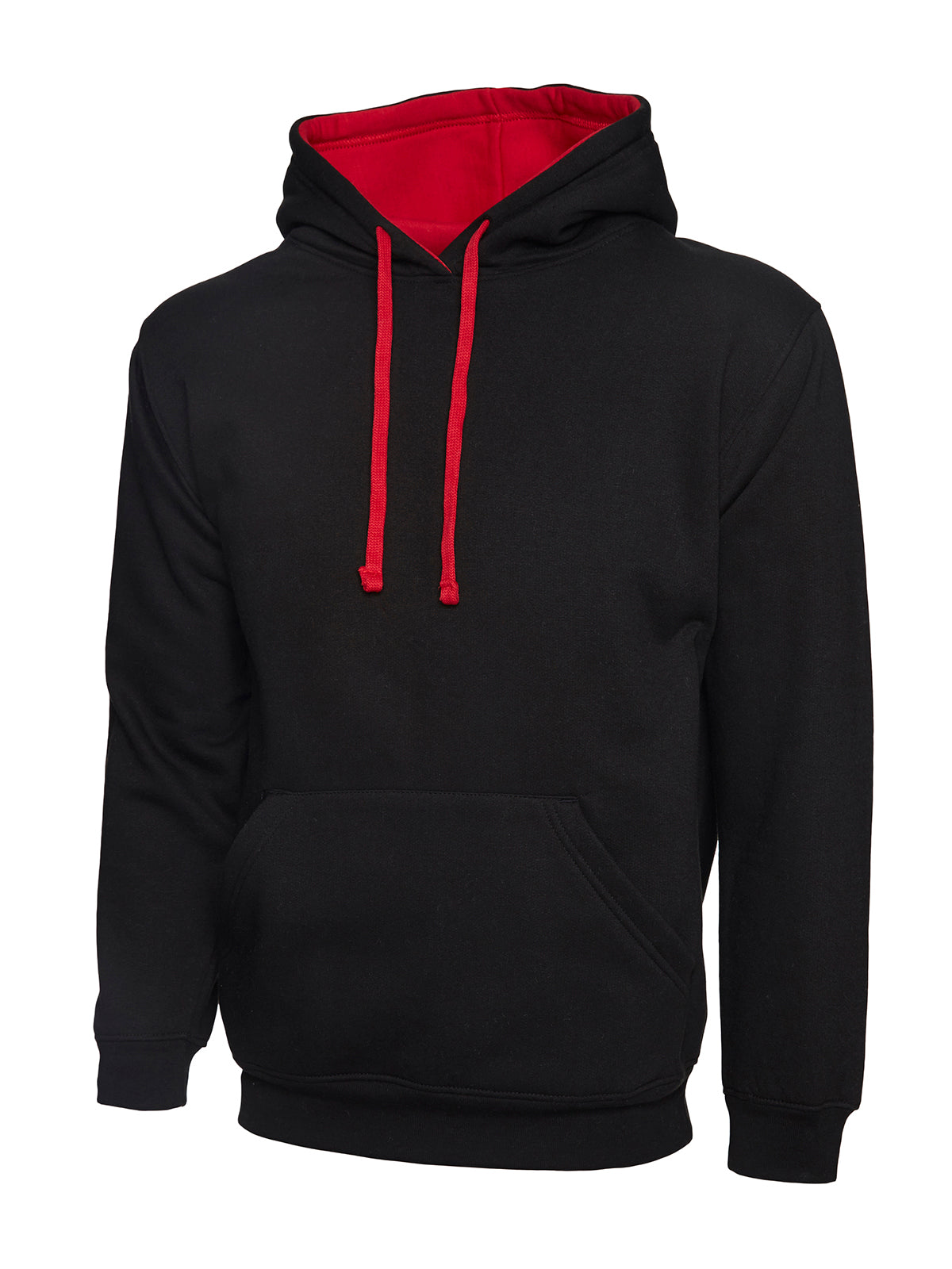 CONTRAST HOODED SWEATSHIRT  (UC507)