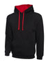 CONTRAST HOODED SWEATSHIRT  (UC507)