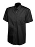 MENS PINPOINT OXFORD HALF SLEEVE SHIRT (UC702)
