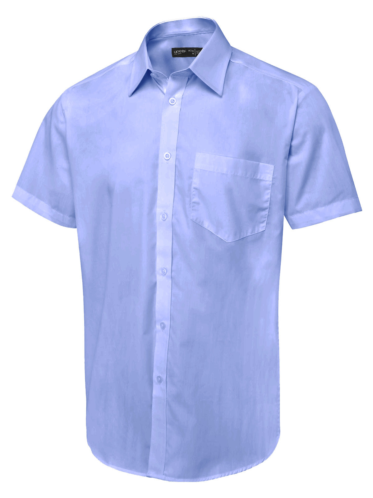 MEN'S SHORT SLEEVE POPLIN SHIRT (UC714)