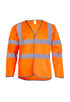 LONG SLEEVE SAFETY WAIST COAT (UC802)