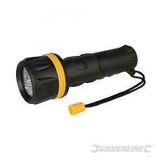 7 LED Rubber Torch   (PA60)