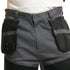 Lee Cooper Workwear LCSHO812 Hi Vis Detail Stretch Multi Pocket Work Holster Cargo Shorts