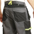 Lee Cooper Workwear LCSHO812 Hi Vis Detail Stretch Multi Pocket Work Holster Cargo Shorts