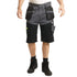 Lee Cooper Workwear LCSHO812 Hi Vis Detail Stretch Multi Pocket Work Holster Cargo Shorts