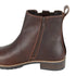 L 771B Brown Leather Single Gusset Inside Zip Ankle Boots UK 3–8 Comfort Padded