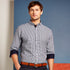 Men Clayton & Ford Gingham Shirt (KK136)