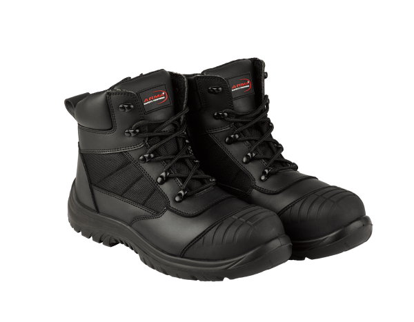 TITAN SIDE ZIP SAFETY BOOTS ARMA S3, EASY WEAR & HIGH PROTECTION FOR INDUSTRIAL USE (A16)