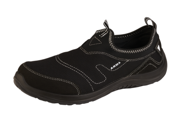 ATTACK ARMA S1P LIGHTWEIGHT SLIPON SAFETY TRAINER COMFORTABLE & DURABLE FOR DAILY WEAR (A19)