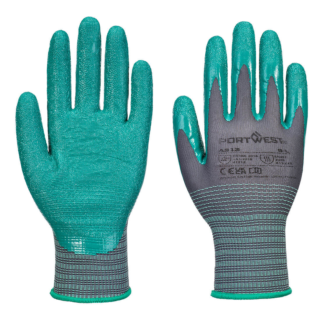 Grip 15 Nitrile Crinkle Glove (Pk12)  (A313)