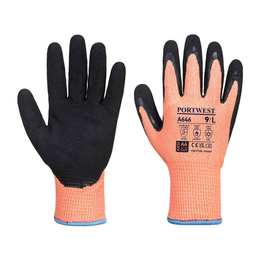 Vis-Tex Winter HR Cut Glove Nitrile  (A646)