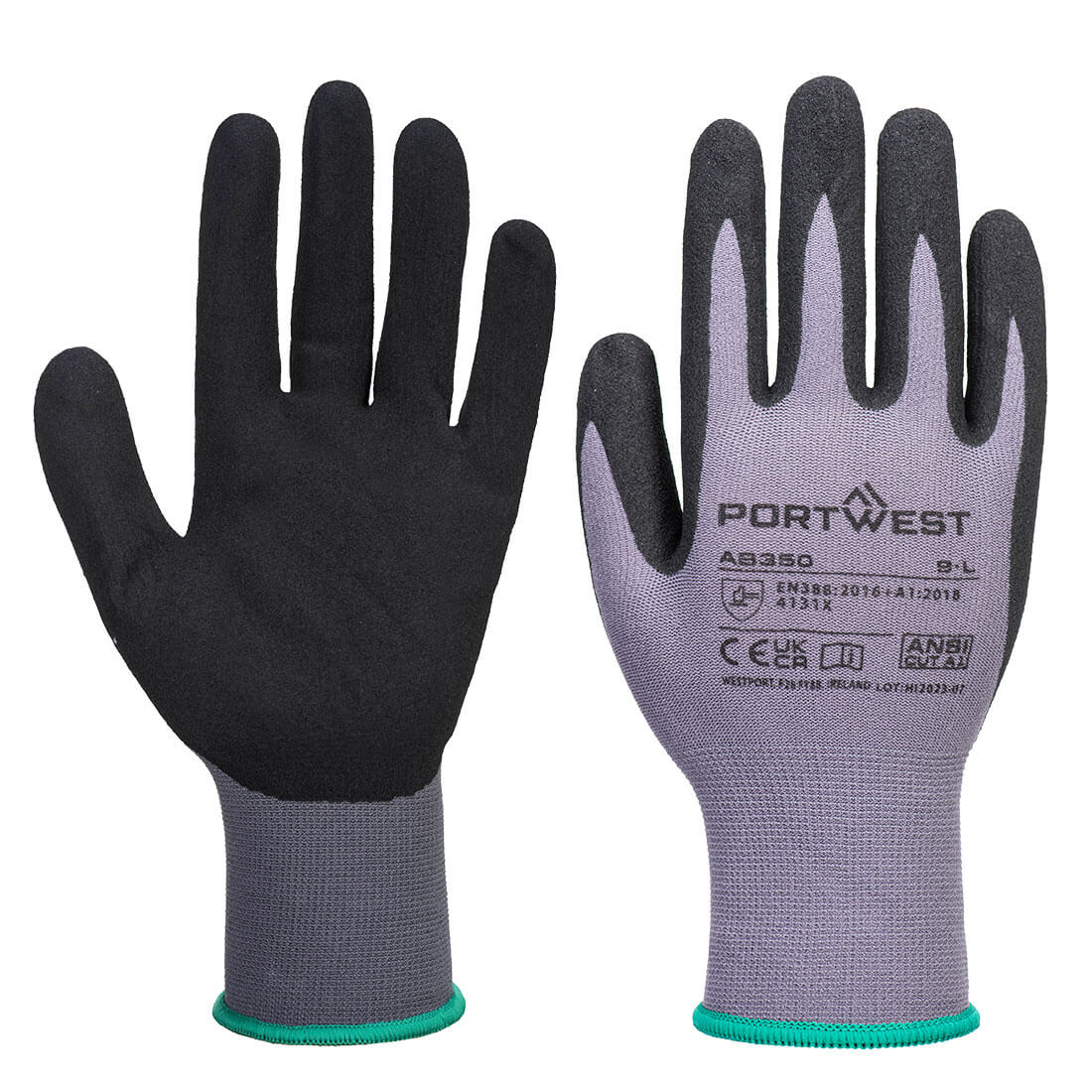 Grip 15 Nitrile Foam Glove (Pk12)  (AB350)